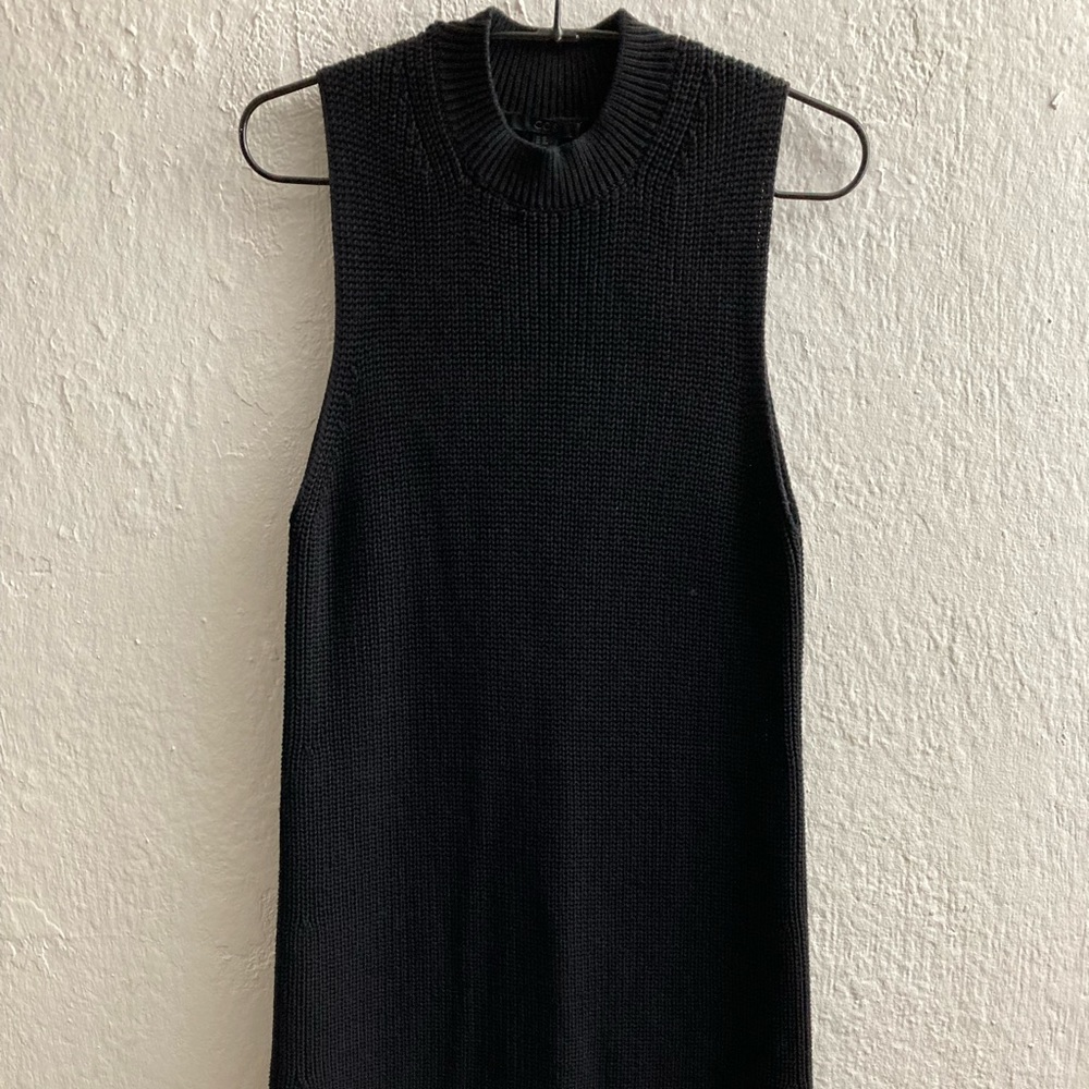 COS stores little black dress knitted